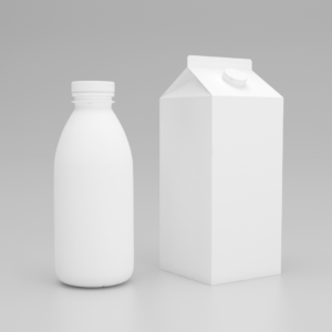 Empaque de productos lácteos líquidos