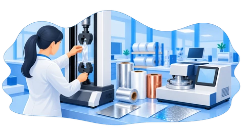Prüfung der mechanischen Eigenschaften und Barrierefunktion