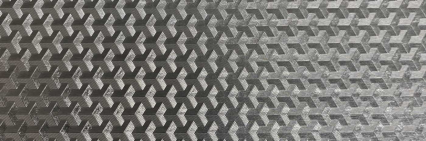 Geprägte Aluminiumfolie