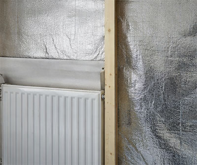 Wärmeschutzfolie Bauwesen